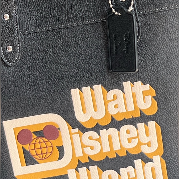 C8551- Disney X Coach Field Tote with Walt Disney World Motif - Picture 2 of 13